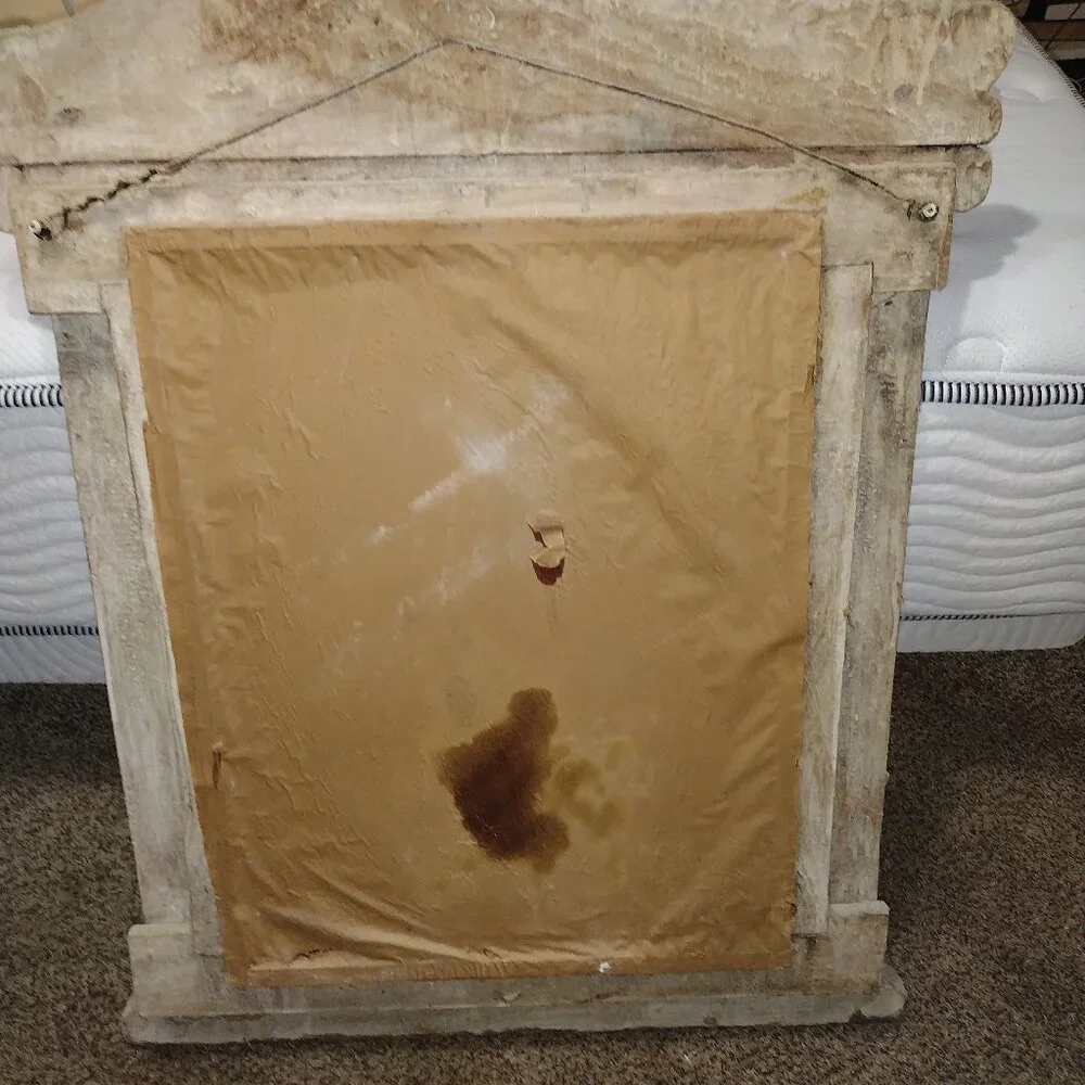 1940's Moroccan stone Mirror